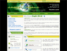 Tablet Screenshot of graphixworld.com